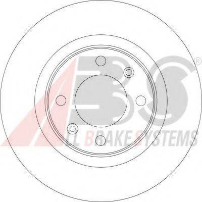A.B.S. 17337 OE - Тормозной диск autosila-amz.com
