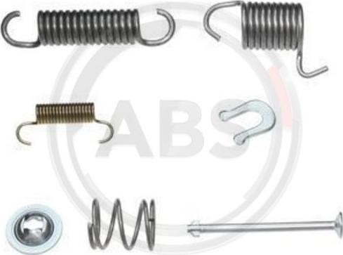 A.B.S. 0834Q - Комплектующие, барабанный тормозной механизм autosila-amz.com