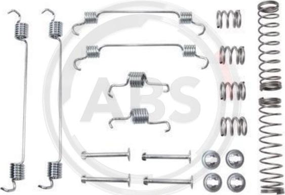 A.B.S. 0835Q - Комплектующие, барабанный тормозной механизм autosila-amz.com