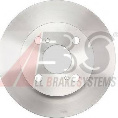A.B.S. 17458 OE - Тормозной диск autosila-amz.com