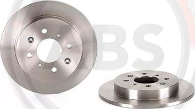 A.B.S. 08.B602.10 - Тормозной диск autosila-amz.com