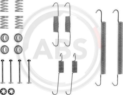 A.B.S. 0707Q - Комплектующие, барабанный тормозной механизм autosila-amz.com