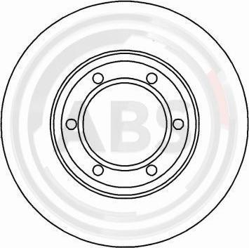 A.B.S. 15998 - Тормозной диск autosila-amz.com