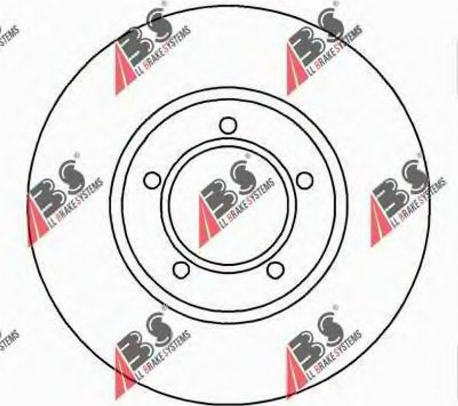 A.B.S. 15610 - Тормозной диск autosila-amz.com