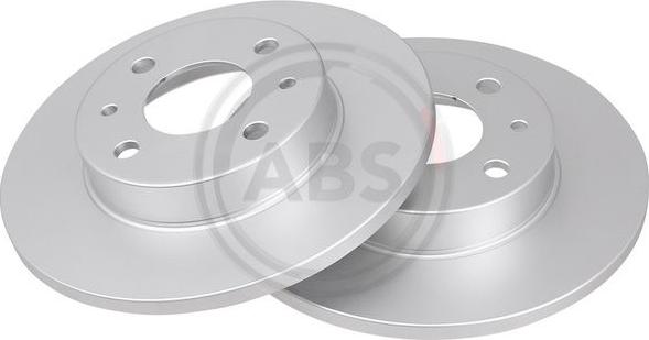 A.B.S. 15857 - Тормозной диск autosila-amz.com