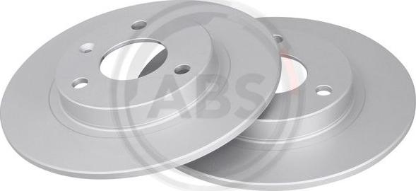A.B.S. 15839 - Тормозной диск autosila-amz.com