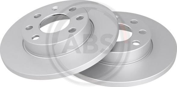 A.B.S. 15748 - Тормозной диск autosila-amz.com