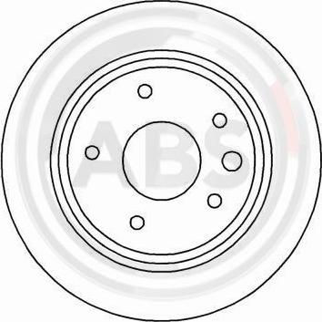 A.B.S. 16999 - Тормозной диск autosila-amz.com