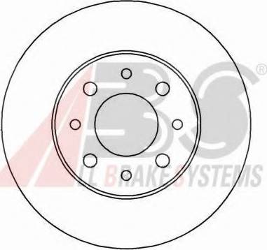 A.B.S. 16904 OE - Тормозной диск autosila-amz.com