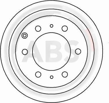 A.B.S. 16645 - Тормозной диск autosila-amz.com