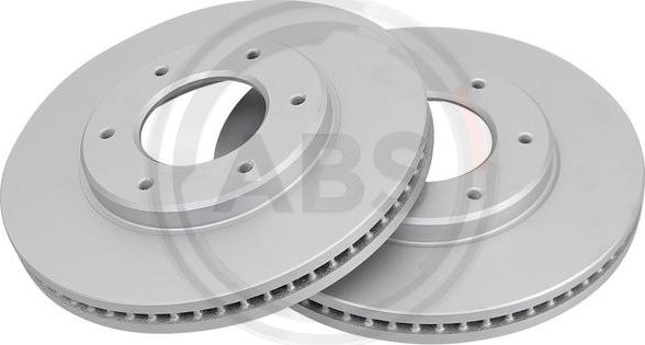 A.B.S. 16615 - Тормозной диск autosila-amz.com