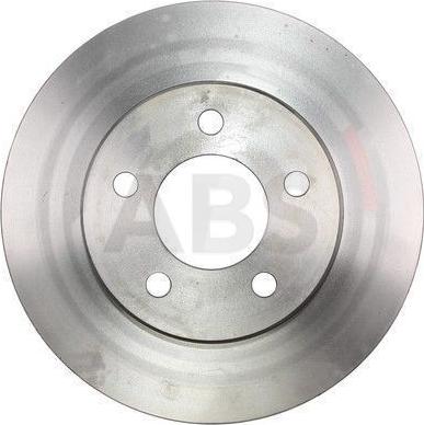 A.B.S. 16807 - Тормозной диск autosila-amz.com