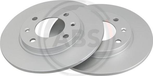 A.B.S. 16876 - Тормозной диск autosila-amz.com