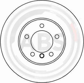 A.B.S. 16332 - Тормозной диск autosila-amz.com