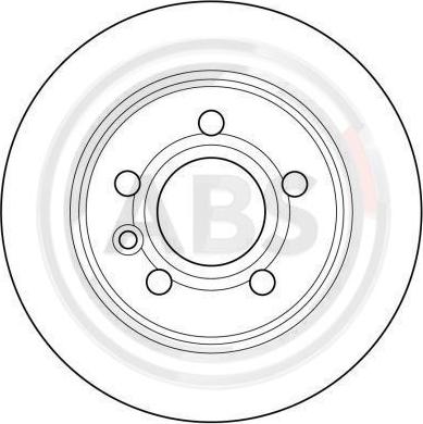 A.B.S. 16298 - Тормозной диск autosila-amz.com