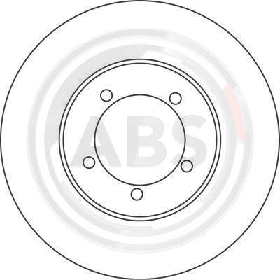 A.B.S. 16283 - Тормозной диск autosila-amz.com