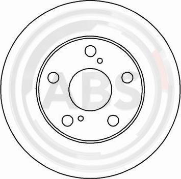 A.B.S. 16220 - Тормозной диск autosila-amz.com