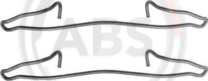 A.B.S. 1057Q - Комплектующие для колодок дискового тормоза autosila-amz.com