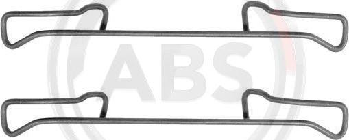 A.B.S. 1150Q - Комплектующие для колодок дискового тормоза autosila-amz.com