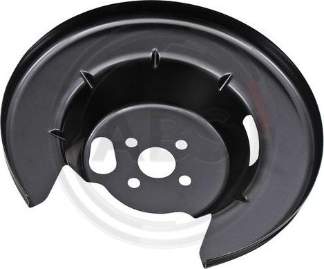 A.B.S. 11190 - защита тормозного диска задняя правая (сталь) autosila-amz.com
