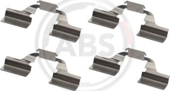 A.B.S. 1827Q - Комплектующие для колодок дискового тормоза autosila-amz.com