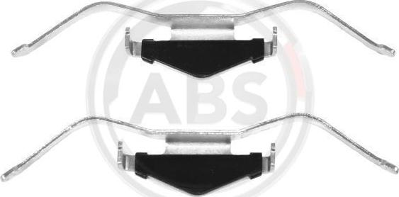 A.B.S. 1297Q - Комплектующие для колодок дискового тормоза autosila-amz.com