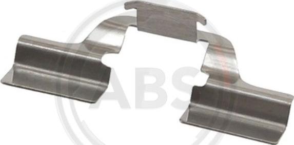 A.B.S. 1749Q - Комплектующие для колодок дискового тормоза autosila-amz.com