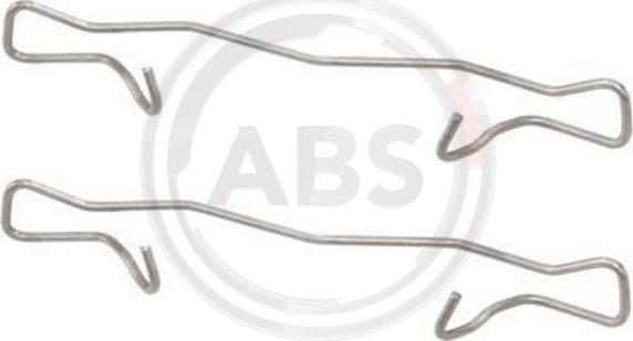 A.B.S. 1755Q - Комплектующие для колодок дискового тормоза autosila-amz.com