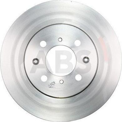 A.B.S. 17536 - Тормозной диск autosila-amz.com