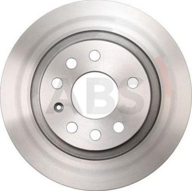 A.B.S. 17616 - Тормозной диск autosila-amz.com