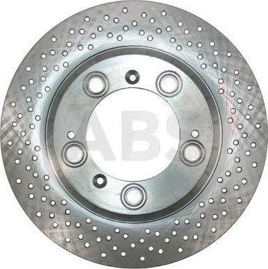 A.B.S. 17670 - Тормозной диск autosila-amz.com