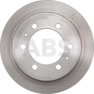 A.B.S. 17016 - Тормозной диск autosila-amz.com