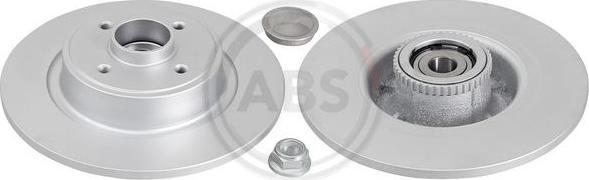 A.B.S. 17029C - Тормозной диск autosila-amz.com