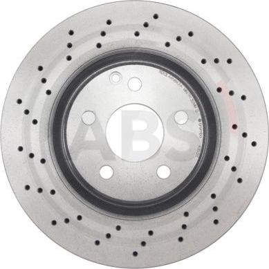 A.B.S. 17110 - Тормозной диск autosila-amz.com