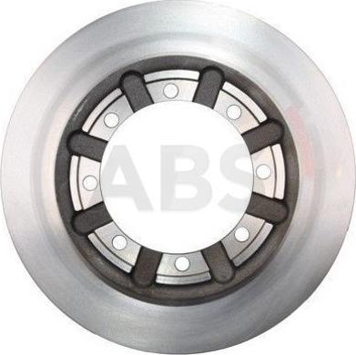 A.B.S. 17884 - Тормозной диск autosila-amz.com