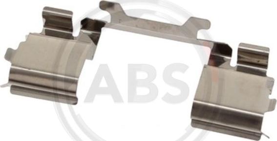 A.B.S. 1730Q - Комплектующие для колодок дискового тормоза autosila-amz.com