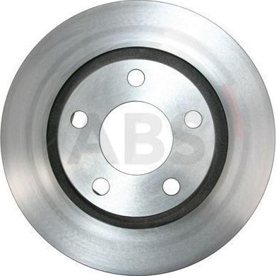 A.B.S. 17240 - Тормозной диск autosila-amz.com