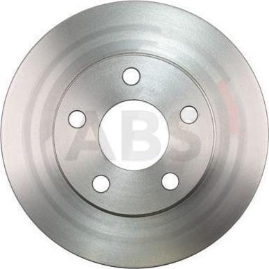 A.B.S. 17255 - Тормозной диск autosila-amz.com