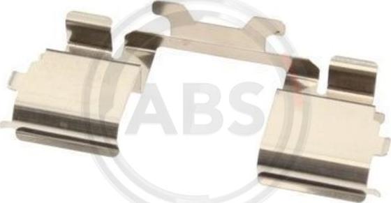 A.B.S. 1725Q - Комплектующие для колодок дискового тормоза autosila-amz.com