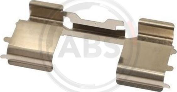 A.B.S. 1726Q - Комплектующие для колодок дискового тормоза autosila-amz.com