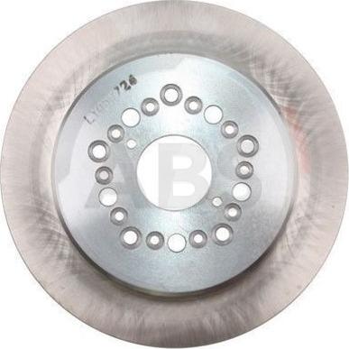 A.B.S. 17215 - Тормозной диск autosila-amz.com