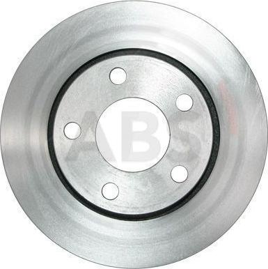 A.B.S. 17221 - Тормозной диск autosila-amz.com