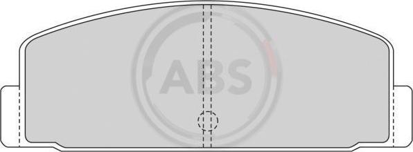 A.B.S. 36390 - Тормозные колодки, дисковые, комплект autosila-amz.com