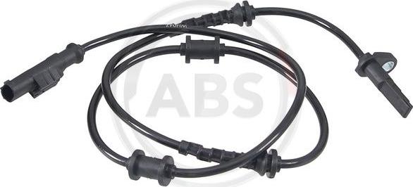 A.B.S. 30662 - Датчик ABS, частота вращения колеса autosila-amz.com