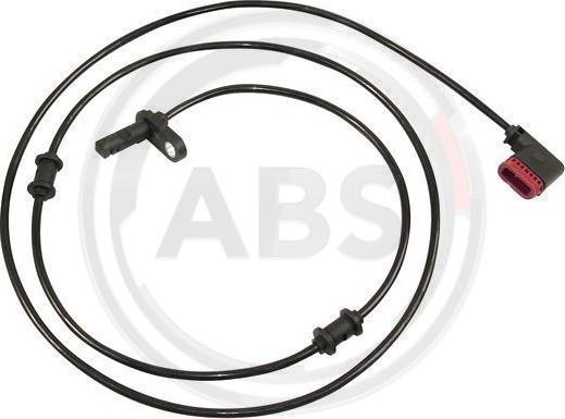 A.B.S. 30107 - Датчик ABS, частота вращения колеса autosila-amz.com