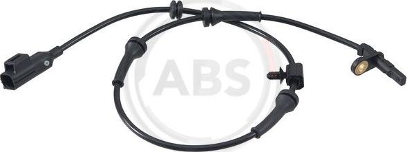A.B.S. 30858 - Датчик ABS, частота вращения колеса autosila-amz.com