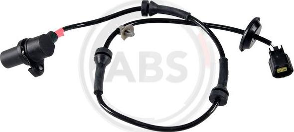 A.B.S. 30809 - Датчик ABS, частота вращения колеса autosila-amz.com