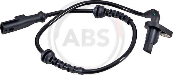A.B.S. 30804 - Датчик ABS, частота вращения колеса autosila-amz.com