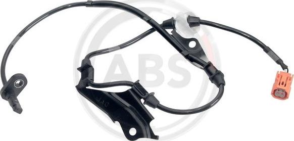 A.B.S. 30814 - Датчик ABS, частота вращения колеса autosila-amz.com