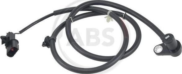 A.B.S. 31124 - Датчик ABS, частота вращения колеса autosila-amz.com